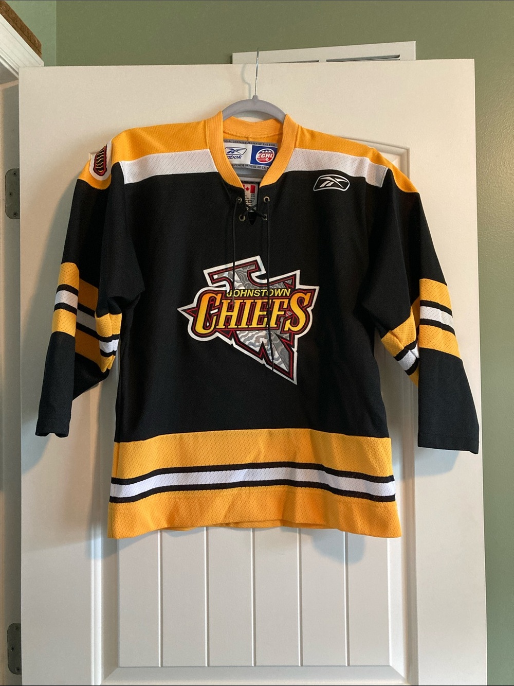 Reebok Johnstown Chiefs Youth Hockey Jersey